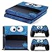 Price comparison product image Funky Planet Playstation 4 Pro PS4 Slim PS4 Original Skin Stickers PVC for Console & Pads- Re-design your PS4, Ps4 or Ps4 Pro (cookie, Original)