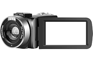 Delmodes Video Camera Vlogging Camera