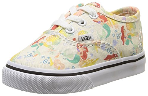 Vans T Authentic Disney, Unisex Babies' Walking Baby Shoes, Grey (disney/ariel/white), 9.5 UK (26.5 EU)
