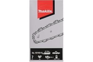 Makita 191H01-8 Sågkedja 30 cm, 90PX, 46 drivlänkar, 1,1 mm, 3/8 tum LP, halvmejsel, dubbla skärtak, lågt bakslag, grov skärb
