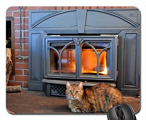 Preisvergleich Produktbild Von Kamin Mauspad, Mousepad (Katzen Mauspad)