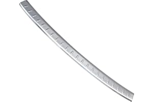 ‎TUNING-ART tuning-art BL908 Ladekantenschutz mit Abkantung für Skoda Octavia 2 Kombi 2004-2013, Farbe:Silber