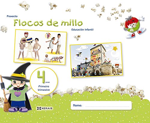 Flocos de Millo 4 Años Primeiro Trimestre, Incluye DVD