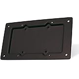 ROLINE VESA Adapter aus Stahl in schwarz | Halterung für Monitor oder Bildschirm | Wandhalterung TV | 75 x 75 auf 100 x 200 /