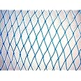 SAI PRASEEDA 3.3 Feet Height X 5 Feet Length UV Stabilized PVC Balcony Safety Net_Indoor Kids Safety Net_Protection Net_Anti Bird Net_ Blue Color_with 1 Cutter and 50 Tags SPBSN25