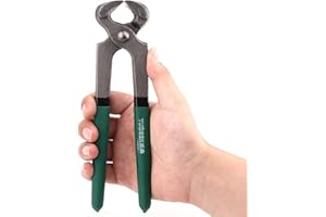 YNITJH CortaúñAs Multiusos, Alicate Herradura, Herramientas Profesionales para Cortar PezuñAs, Tijeras de Metal para Caballos, para Equinos, para Cabras, Ovejas, Cerdos, Ganado, Caballos