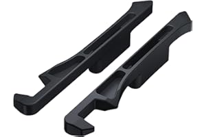 Nayubo 2Pcs Car Seat Gap Filler Organizer with Phone Holder Universal for SUV, Truck Automotive Interior Accessories Fill The Gap Between Side Seat and Console (Black)