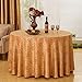 Produktbild WXFC Geschirrtücher Runde Tischdecke, Hochzeit Hotel Tischdecke Upscale Rose rund Couchtisch Tuch (Farbe: C, Größe: rund -180 cm)