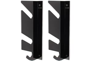 SUDSTY LINSHI Longboards,Skateboard Rack,Wandmontage Skateboard Organizer,Skateboard Wandhalterung Display,Skateboard Wandhalterung Deck Rack 1 Paar