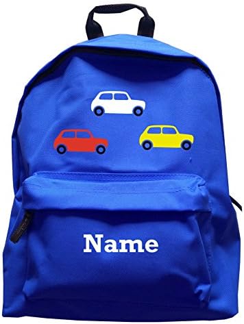 Children's Personalised Classic Mini Rucksack, Royal Blue