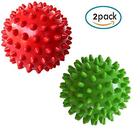 Massage Ball - Mobility Ball Physical Therapy Deep Tissue Massage Tool for Myofascial Release Muscle Relaxer Acupoint Massage Trigger Point Therapy Muscle Knots Yoga Therapy, Pain Relief Back Roller Massager for Foot Back Plantar Fasciitis All Over Body