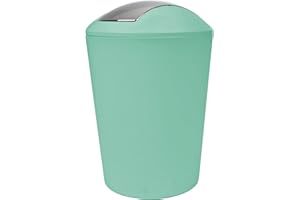 douceur d'intérieur, Poubelle Flic Flac (5.6 L) Vitamine Tilleul, Plastique