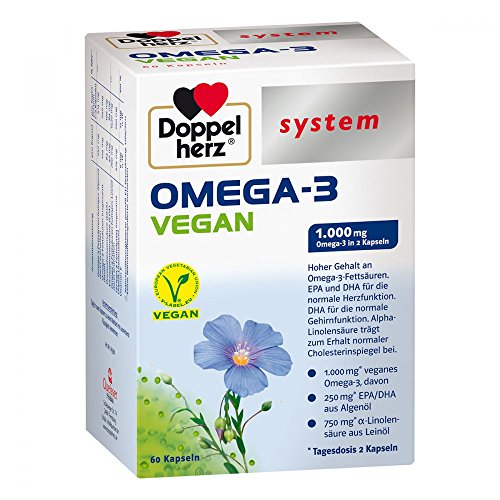 Preisvergleich Produktbild DOPPELHERZ Omega-3 vegan system Kapseln 60 St Kapseln
