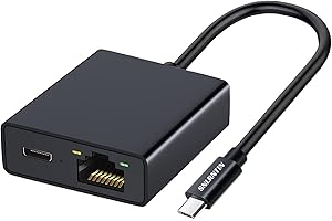 VEAXJOY Ethernet Adapter for Fire TV Stick, Micro USB to RJ45 Ethernet Adapter for Amazon Fire Stick 4K, Fire TV Stick, and More Streaming TV Sticks