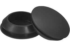 QUARKZMAN 3 stycken silikonpluggar, runda gummipluggar för 40 mm hål