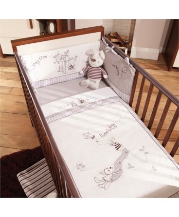 Izziwotnot Time to Play Cot Bed Quilt