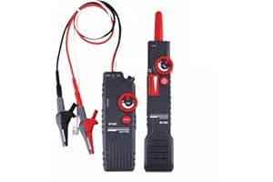 ESANHAO Rilevatore di cavi sotterranei, rilevamento di cavi invisibili, rilevamento anti-interferenza, adatto per il posizionamento dei cavi sotterranei e della parete, sensibilità del segnale regolabile