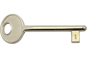 GAMOBIFER Chiave SOLO per Serrature a Incasso AGB. (CIFRATURA N. 1, Nichelato)