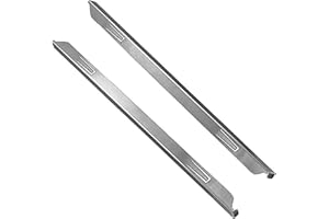 HEBEOT 2PCS Stove Counter Gap Cover Stainless Steel Gap Filler For Oven And Countertop Cooktop Gap Cover 60 * 5.5 * 3cm