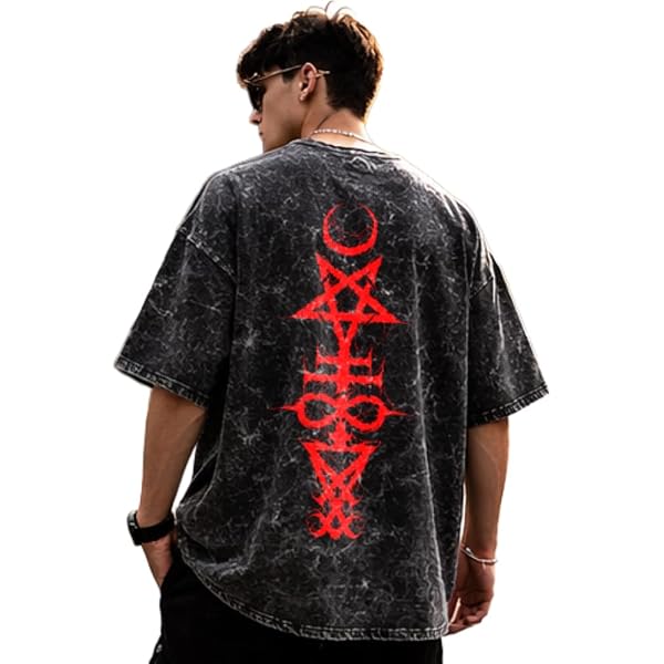 Buy DIGI DRAPE Portgas D. Ace Fire Fist Oversized Anime T-Shirt
