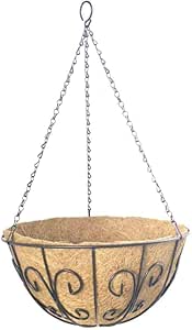 blumenampel kokoseinlage