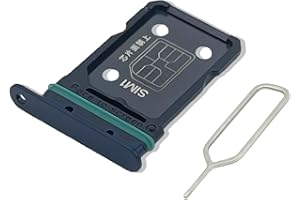 Eonpam SIM Kartenrahmen für (Oppo Find X3 Neo) Originale Qualität Ersatz Karten rahmen Inkl SIM Kartenschlitz Pin(Schwarz)