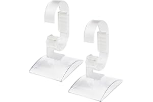 FERCAISH 2 Pack Acrylic Watch Stands, Transparent Watch Holder, Bracelet Display Stands, Adjustable Watch Holder, for Watch and Jewellery Displays