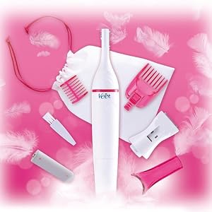 Veet Electronic Device for Delicate Shave and Refine The Parts of the Body, White - Image 2