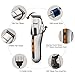 Hair Clipper, [Newest Version] 8 in 1 Rechargeable Grooming Kit/Hair Trimmer for Men&Kids/Nose Trimmer/Body Shaver/Beard Trimmer Stainless Steel&Waterproof with High Precision&Turbo Boost Technology (Silver)