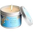 Di Palomo Orange Blossom & Honey Tin Candle 200g | Small Scented Candle Gift Jar and Holder | Long Burn Time Gifts for Women Home Decor | Mothers Day Gift Idea