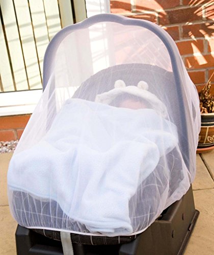 Clippasafe Insektennetz Schutznetz für die Babyschale im Auto - 3