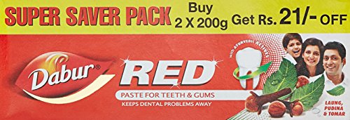Dabur Red Paste - 200 g (Pack of 2)