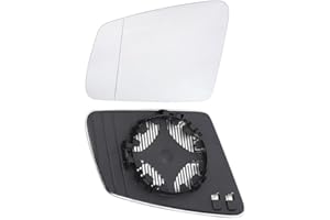 ConBlom Espejo retrovisor de repuesto para Mercedes Clase C W204 2010-13 (izquierdo)