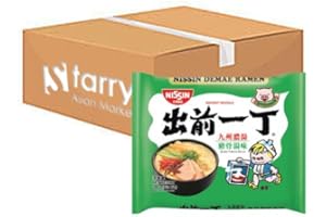 Nissin Demae Ramen Kyushu Tonkotsu Flavour Instant Noodle 100g (Pack of 30)