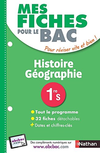 Mes fiches pour le BAC Histoire-Géographie 1re S