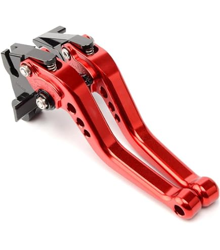 ESPEEDMTC Faltbarer Brems-/Kupplungshebel Für Aprilia Dorsoduro 750/900 – CNC-Aluminium, Schwarz