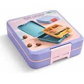 Vagonlife Beslenme Kutusu - Pure Lunch Box - 1 Litre (Lila)
