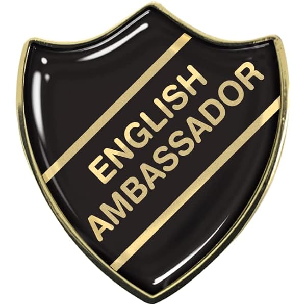 Capricornone Maths Ambassador Blue School Shield Badge