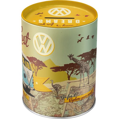 Nostalgic-Art 31003 Volkswagen VW Bulli, Let’s Get Lost, Spardosen - 2