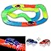 Price comparison product image Fineway. 250 pcs Magic Glow Tracks Racer Set | With 2 Light Up Flashing LED Cars | Flexible Track Bendable | Ideal for kids Gifts | Family Fun | Party Racing Game