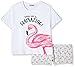 New Look Women's Flamazing Maternity Pyjama Set, Pink (Pink Patterned), Medium