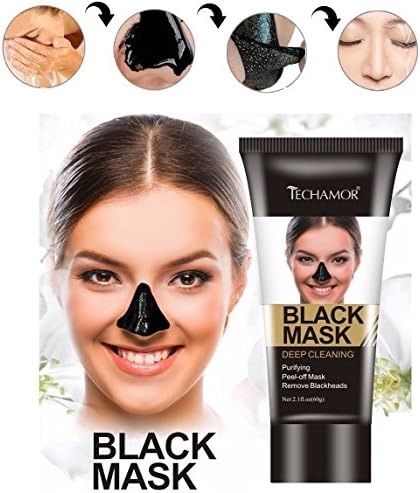 Charcoal Blackhead Remover Peel Off Facial Cleaning Black Face Mask Cleansing
