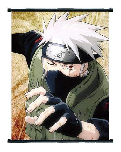 Preisvergleich Produktbild Naruto Anime Kakashi Wand Schriftrolle Extra Large Größe - 60x90 CM