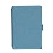 Produktbild Jiajun Lederhülle für Amazon alle neue Kindle Paperwhite 2015 300 PPI 3.Generation / 2015 / 2014 / 2015 Schutzhülle Hülle Tasche Case Cover Mit Sleep und Wake Smart Cover Funktion Silk Woven Himmel Blau