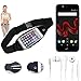 Produktbild Bauchtasche Gürteltasche für Wiko WIM Lite, schwarz + Kopfhörer. Sport Running Jogging Fitness Laufen Umhängetasche Exercise Schutzhülle - K-S-Trade (TM)
