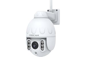 FOSCAM SD4 Biała zewnętrzna kamera bezpieczeństwa IP 4 Mpx Zoom x4 - kamera monitorująca (kamera bezpieczeństwa IP, zewnętrzna, biała, ściana, 4 MP) ..