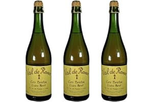 Value Pack Les Celliers Associes Cidre Cru Breton Brut "Val de Rance" (3 x 0.75 Litres)/ErnenWein/Grocery