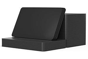 TIMESKEY NFC Lot de 10 cartes NFC Tag NFC Ntag215 avec puce NFC noire 540 octets de mémoire compatible avec iPhone, raccourcis iOS, application Homekit, applications pour smartphone Android