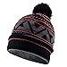 Produktbild SealSkinz Wasserdicht Bobble Hat Small/Medium Black/Tarmac/Fireworks