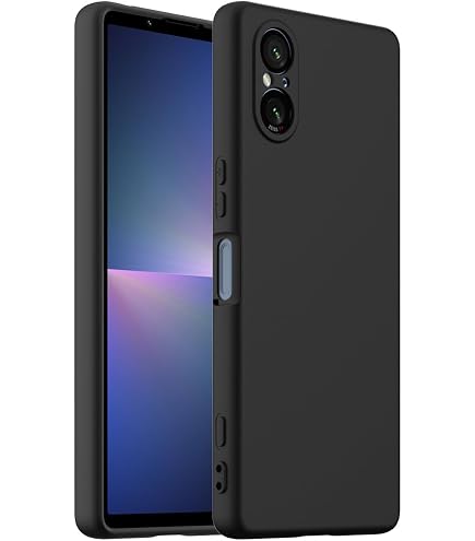 Asuwish Handyhülle Für Sony Xperia 10 IV – Mit Panzerglas, Ultradünn, TPU Silikon, Schwarz, Stoßfest